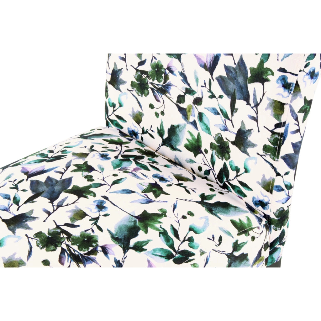 Poltroncina Indira 100 Forest con motivo a foglie