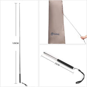 Copertura protettiva per ombrellone - 100% poliestere - resistente ai raggi UV - colore taupe