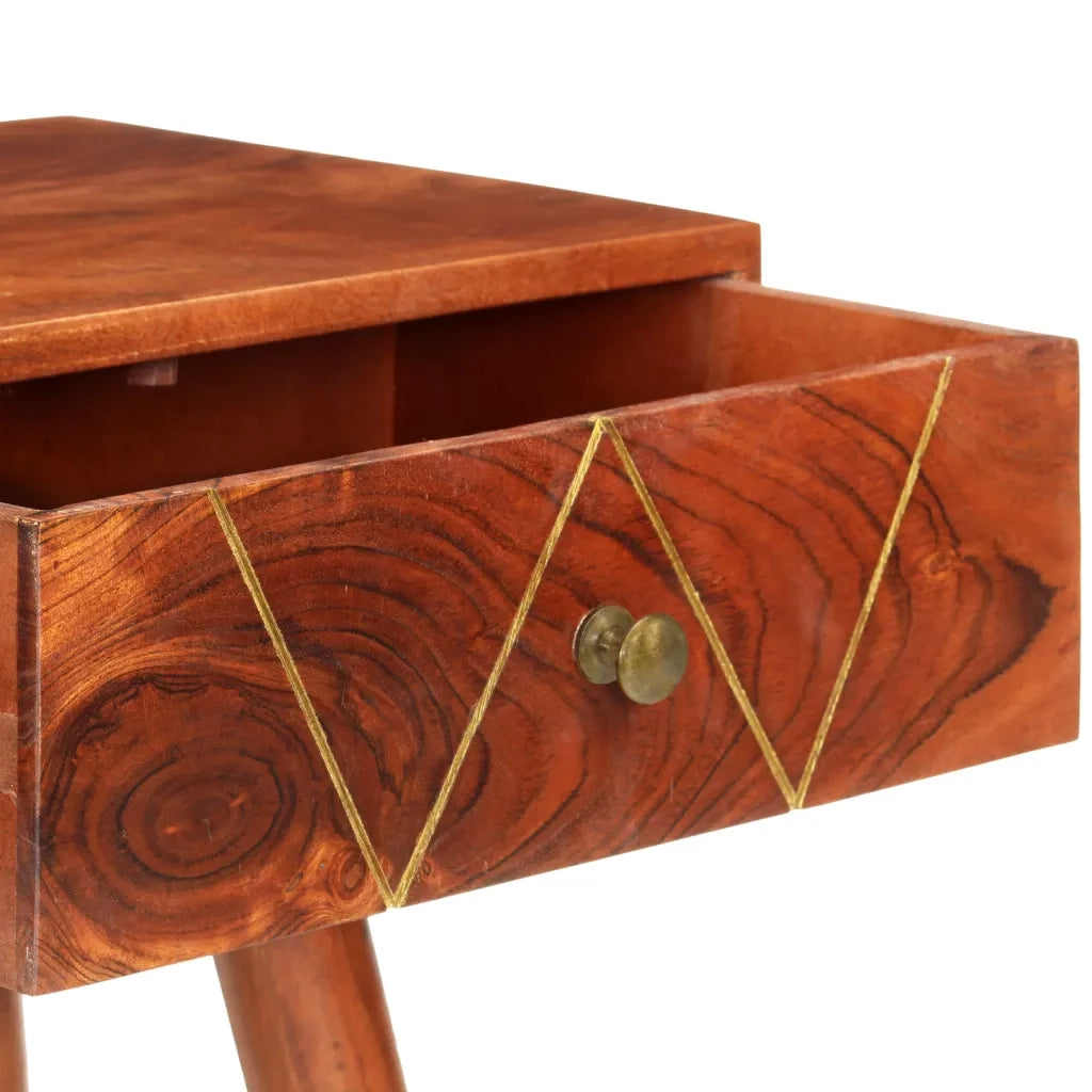 Tavolo Consolle 90x35x76 cm in Legno Massello d'Acacia 286174
