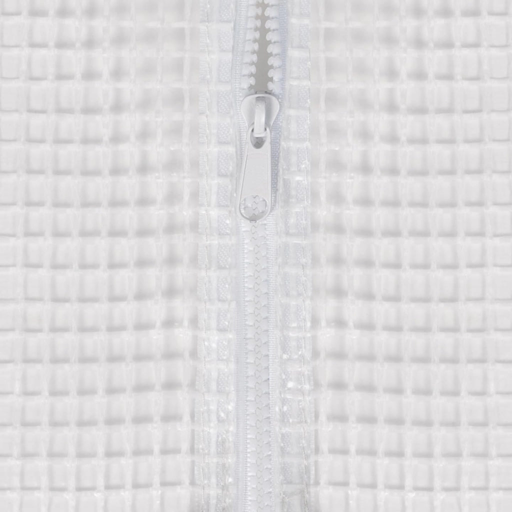 Serra tunnel di giardinario 12 m² bianco ZEBRA 4x3M