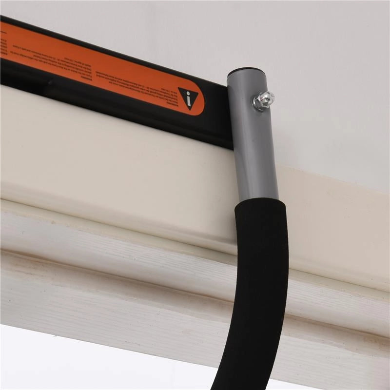 BARRA PER TRAZIONI A PRESSIONE CON INSTALLAZIONE  SU PORTA 92 X 40 X 17 CM