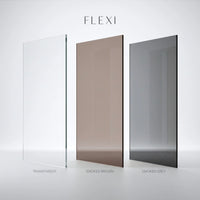 Parete Doccia Rea Flexi Transparent / Titan 100