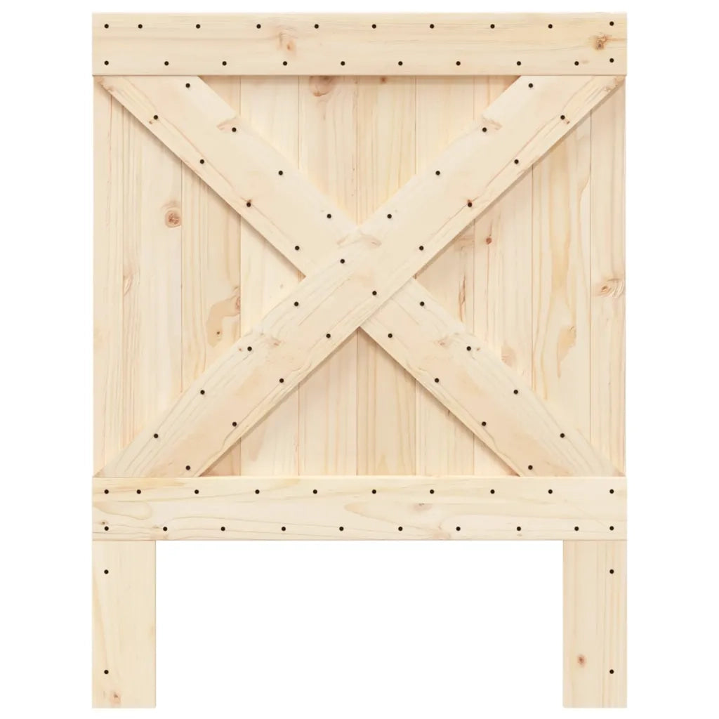 Testiera 80x104 cm in Legno Massello di Pinocod mxl 131360