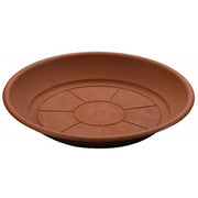 Trade Shop - Piatto Sottovaso Tondo Piatti Vasi Fiori Piante Per Fioriera Plastica Diam. 16cm -
