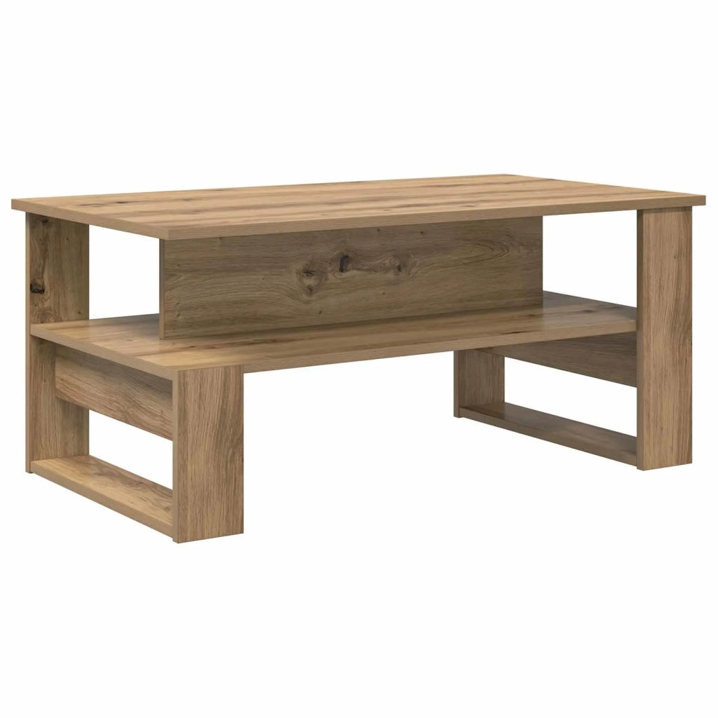 Tavolino da salotto Rovere artigianale 90 x 50 x 40 cm 8000219