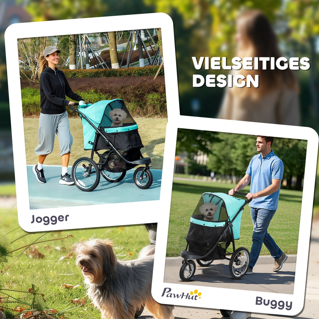 Carrello per Animali Domestici ¨C zephmum ¨C Turchese