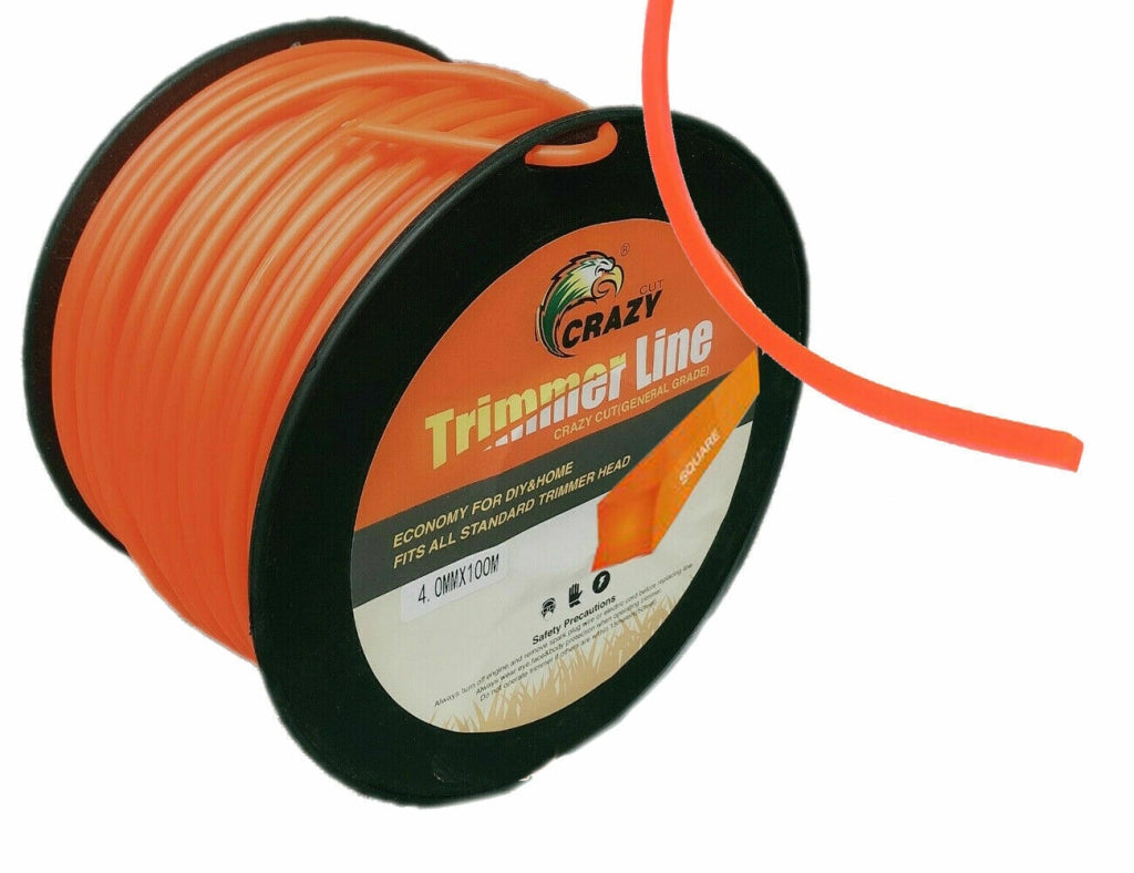 FILO PER DECESPUGLIATORE QUADRATO 2.7mm bobina 150mt taglaerba cavo matassa