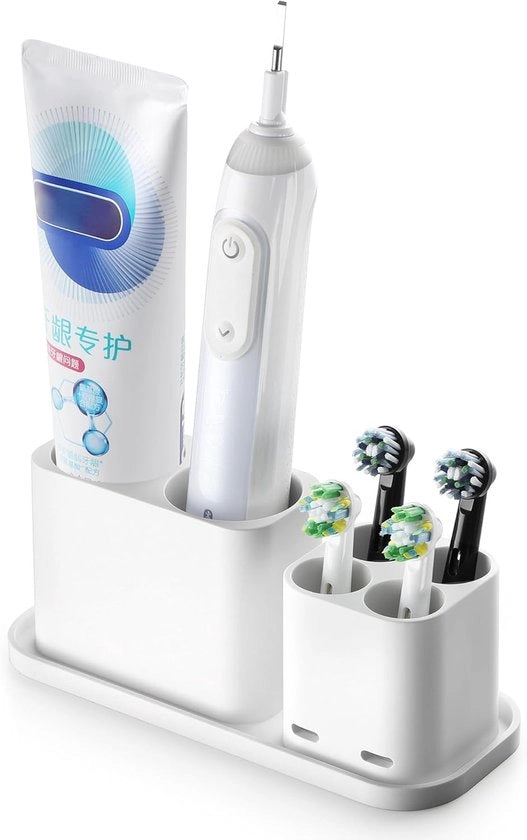 Sostegno per spazzola da denti, supporto per spazzola da denti elettrica, supporto per spazzole, spazzole manuali, pasta da denti e strumenti per rimozione placche