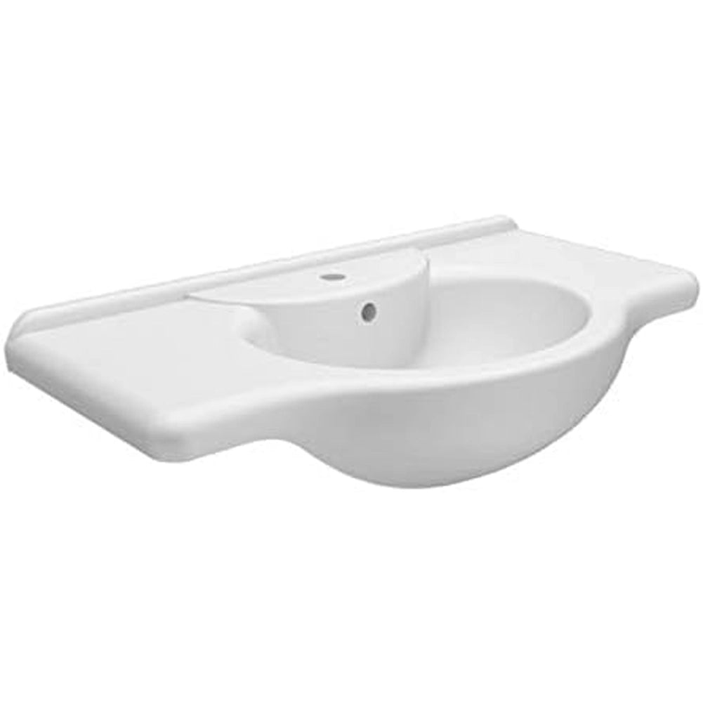 Mobile Da Bagno Bianco Completo Modello Giada 2 Ante 105cm Indipendente in Legno