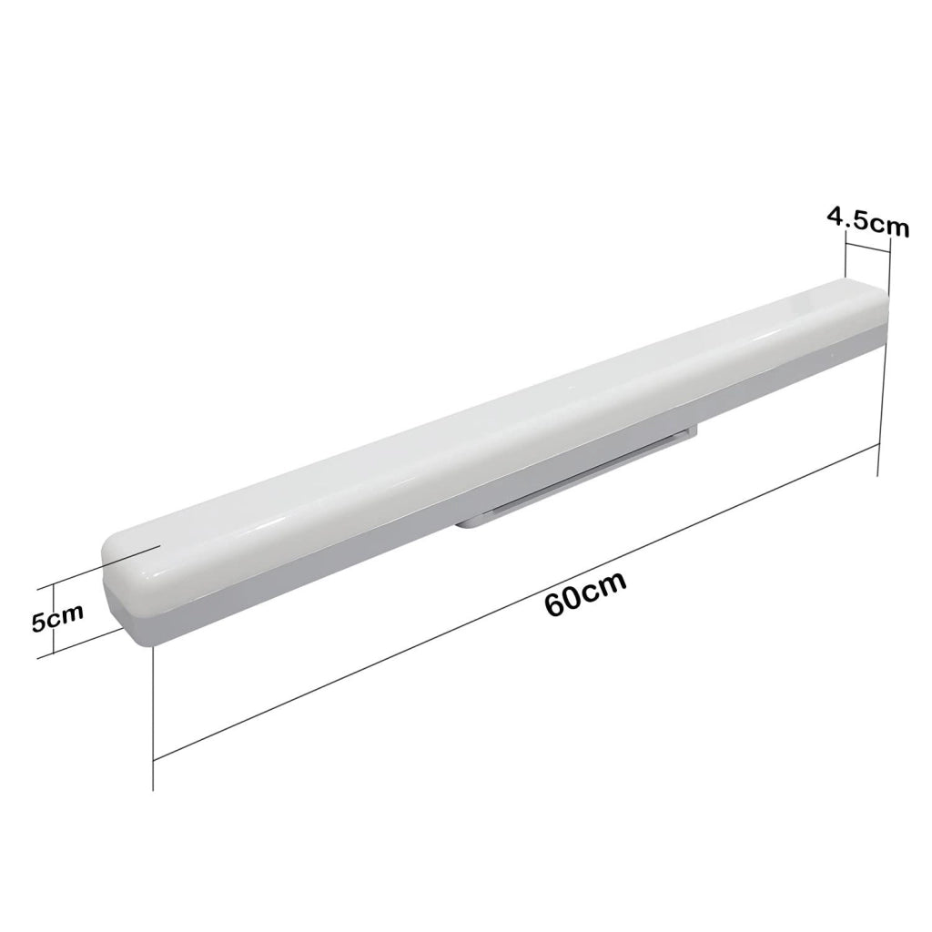 ZMH Lampada da soffitto plafoniera LED 60 cm luce bianca moderna protezione occhi per soggiorno corridoio camera letto