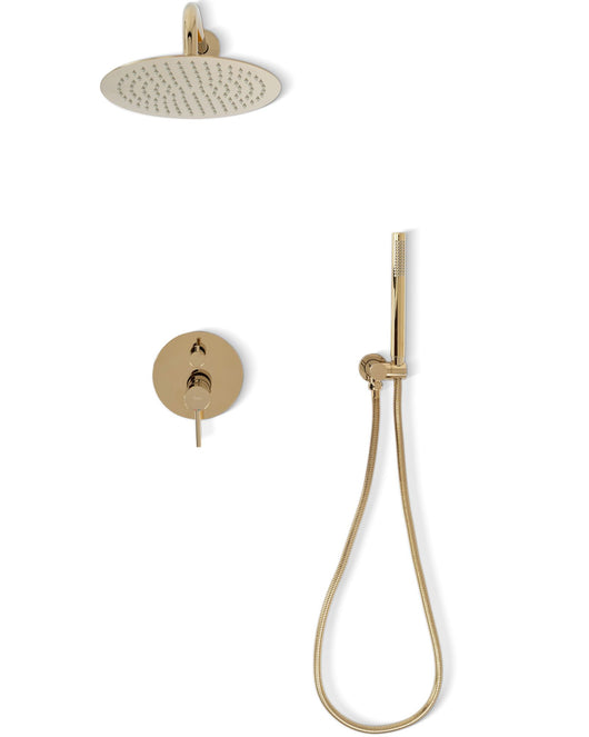 Set Doccia Da Incasso Rea Lungo L. Gold + Box