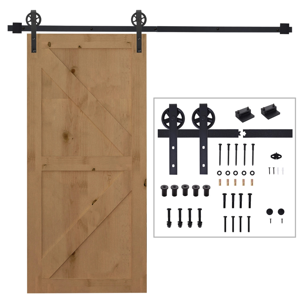 Kit Ante Scorrevoli ¨C zephmum ¨C 200 cm Legno Nero