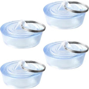 Blocco di Scarico per Lavello 4 Pezzi per Aperture da 29-32 mm per Prevenire Le Fughe d'Acqua dal Lavello/Doccia/Lavabo