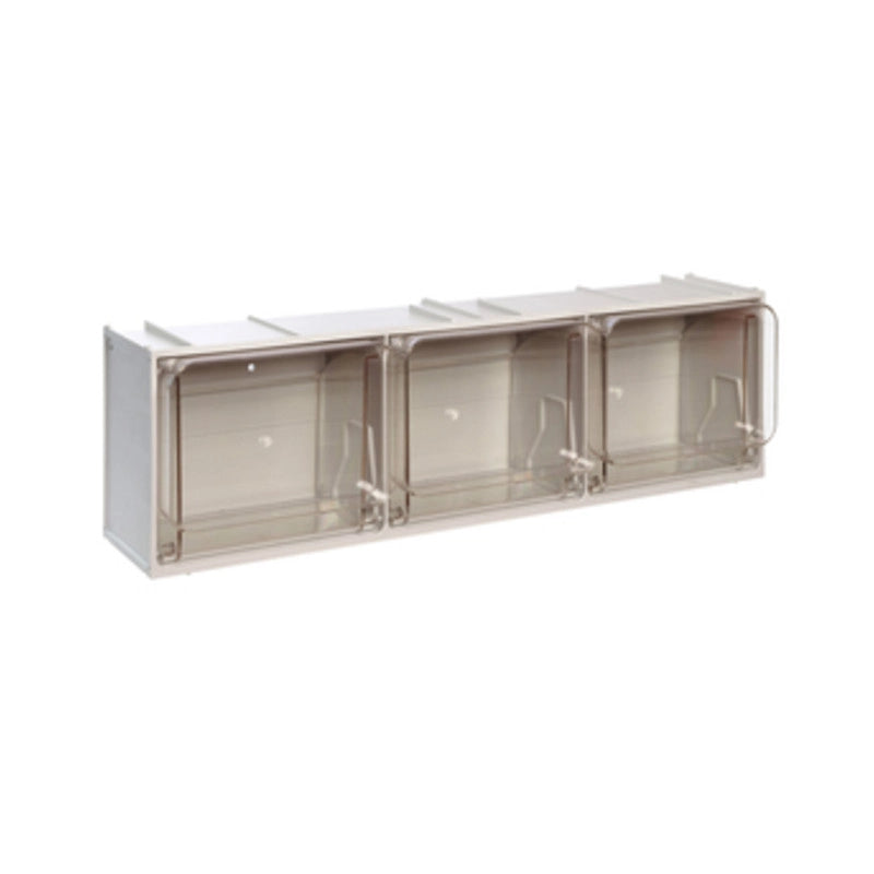 MADIA 3 CASSETTI CRISTAL BOX 600X155XH175 MM  1 PZ