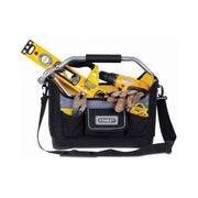 Stanley 1-96-182 Cestello Portautensili 16'' Borsa Porta Attrezzi 18L 15 Kg Cordura Nylon base impermeabile colore Nero Giallo