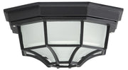 Plafoniera esterna classica Milano nera E27 Rabalux