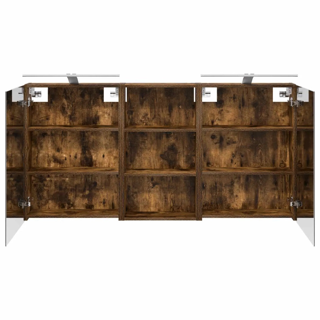 Set di Armadi da Bagno con lo scaffale 3 pcs 140 x 14,5 x 70 cm