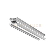 ASTANA - PROFILO IN ALLUMINIO CON DIFFUSORE BIANCO PARETE/SOFFITTO/SOSPENSIONE COLORE ARGENTO MT2