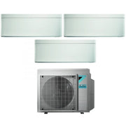 Climatizzatore Condizionatore Daikin Bluevolution Trial Split Inverter serie STYLISH WHITE 9+12+18 con 3MXM68N R-32 Wi-Fi Integrato 9000+12000+18000 Colore Bianco - Garanzia Italiana