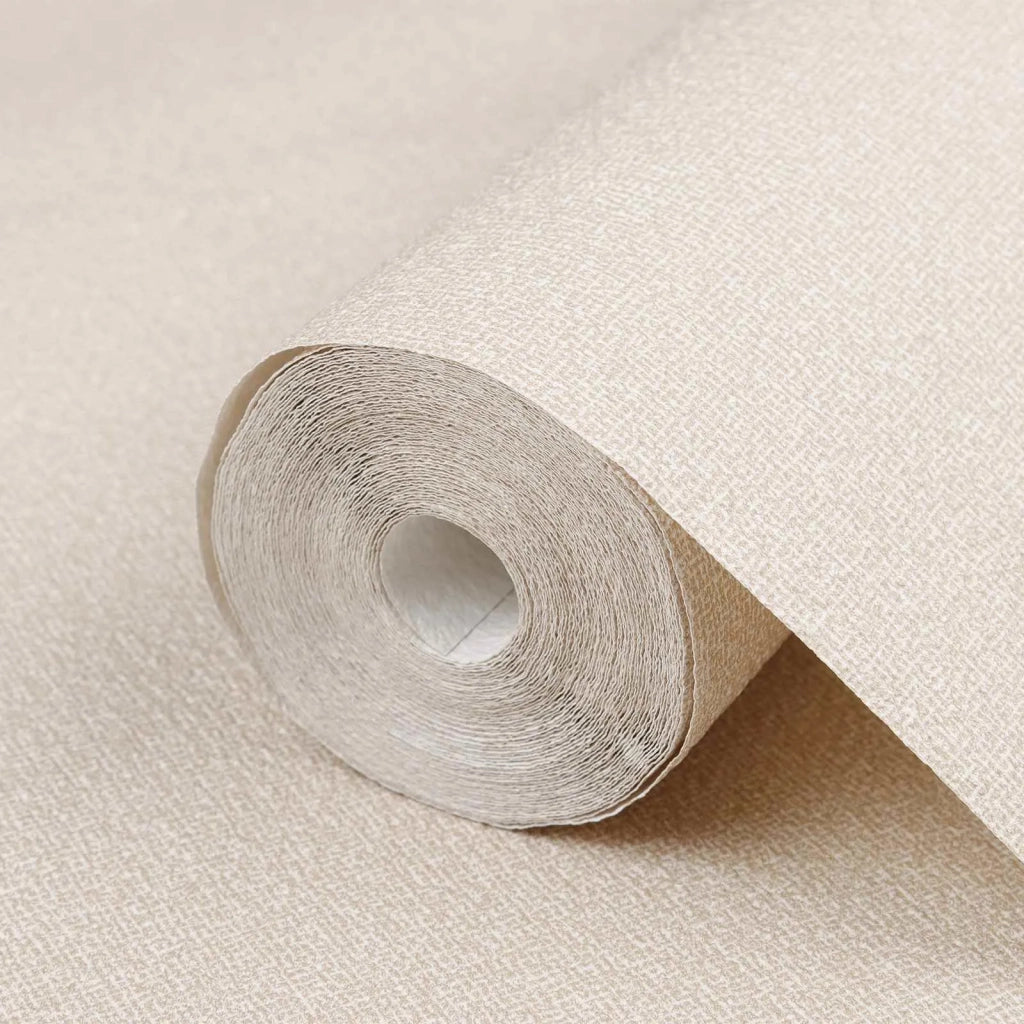 Carta da parati Solida 3D Beige 10 x 0,53 m Tessuto Non Tessuto 42046697