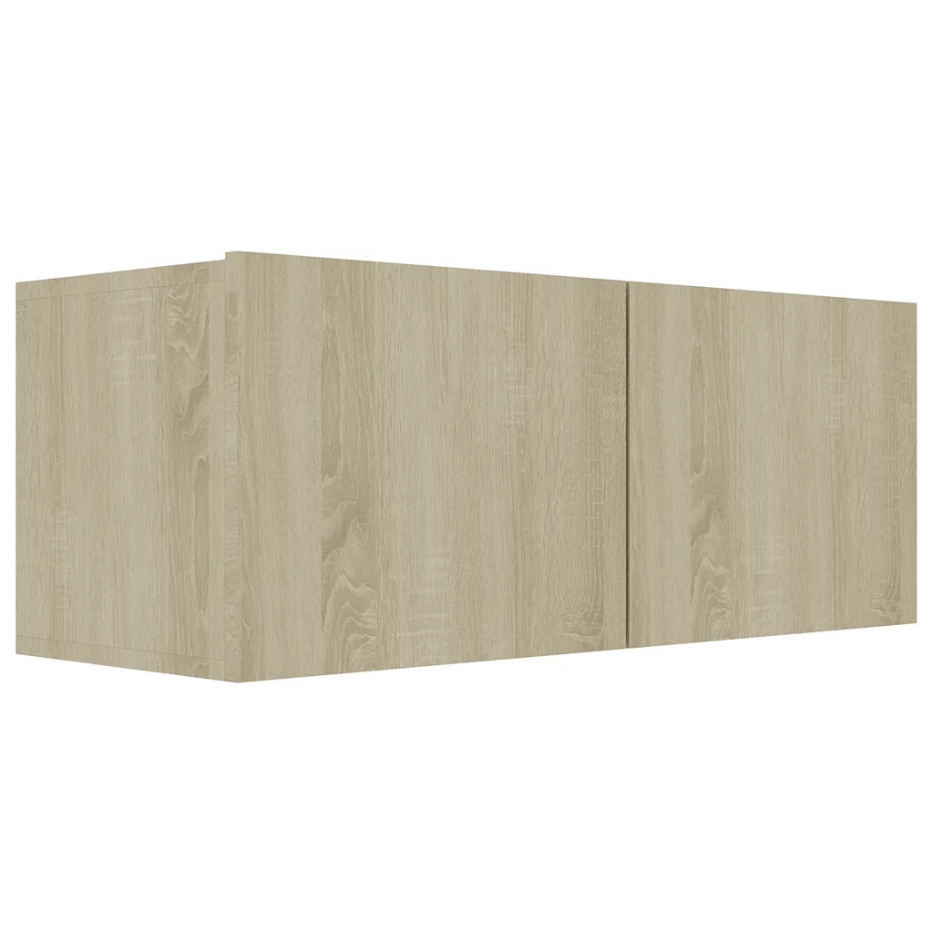 Set Porta TV 4 pz Rovere Sonoma in Truciolato cod mxl 11688