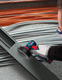 Smerigliatrice BOSCH GWS 12V-76 (2 x 2,0 Ah + GAL12V-20 + Dischi + Borsa)