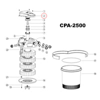 Pezzo di ricambio Filtro a pressione CPA-2500 unità UVC