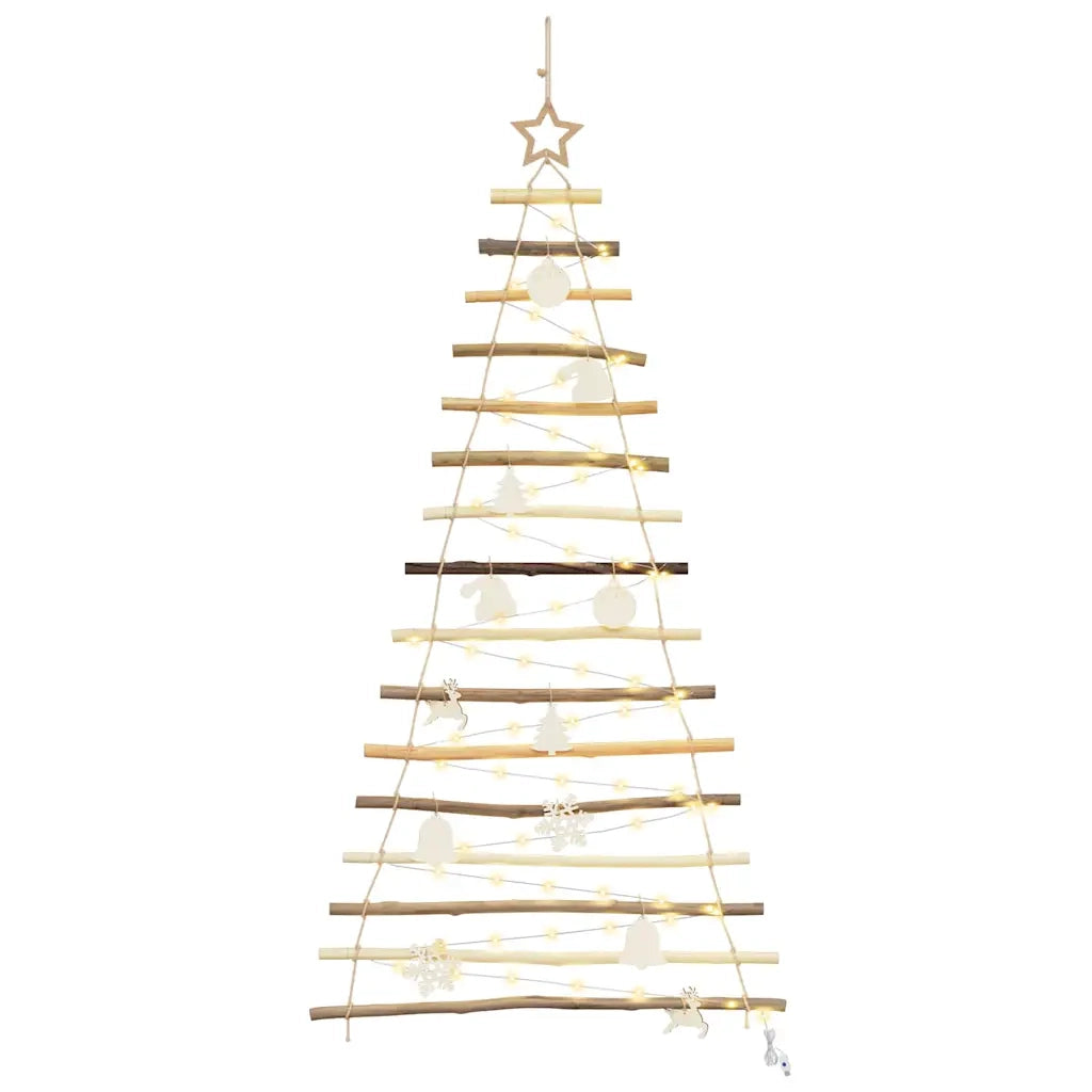 Albero di Natale Naturale 150 cm legno massiccio di frassino 42020260