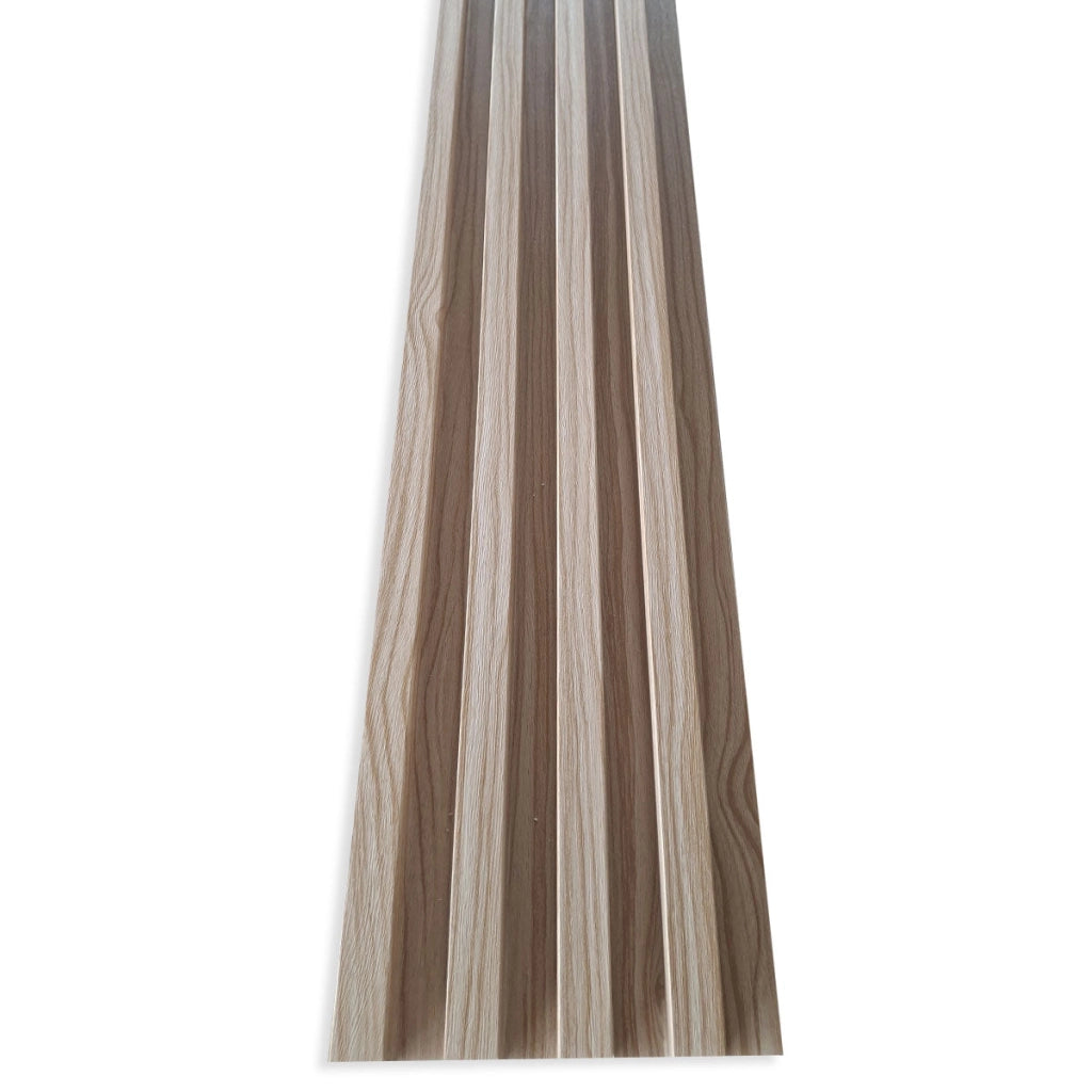 Natural - Pannello effetto legno doghettato in WPC alta densità KIT DA 4.8 MQ