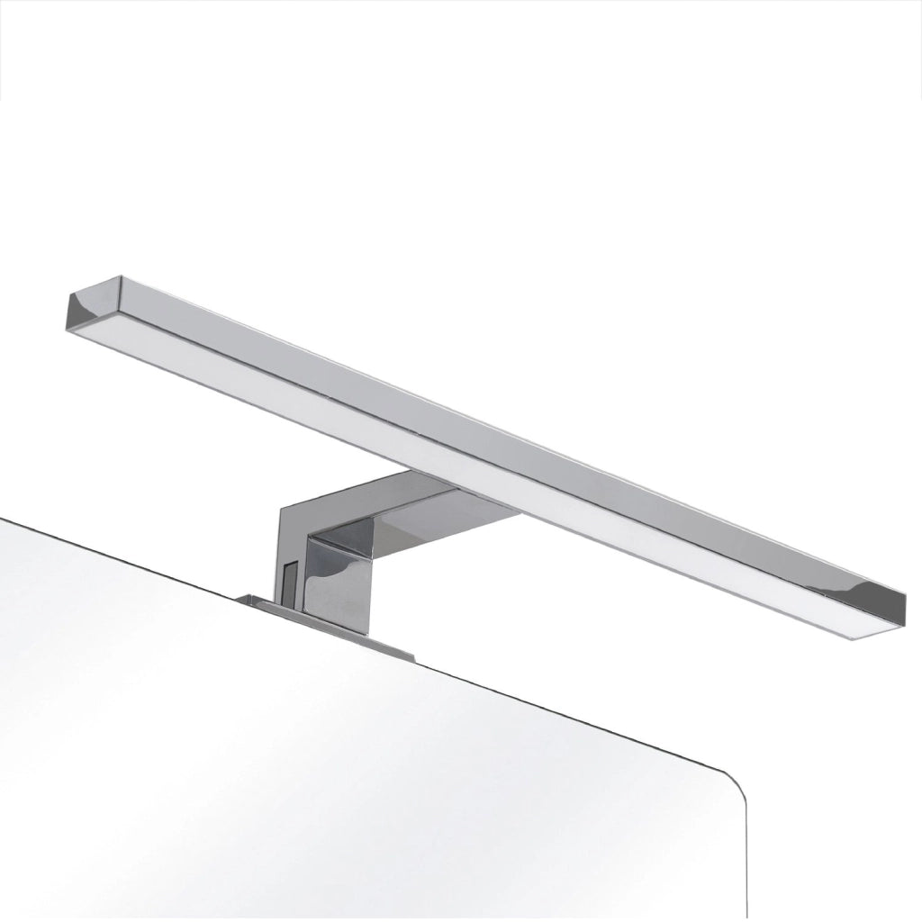 Lampada applique led 45 cm con attacco universale in resine termoplastice 4943-45 serie Gedy MADEIRA Cromato