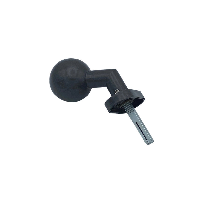 Maniglia su rosetta tonda SAGUATTI  D01/50YA in inox grigio opaco