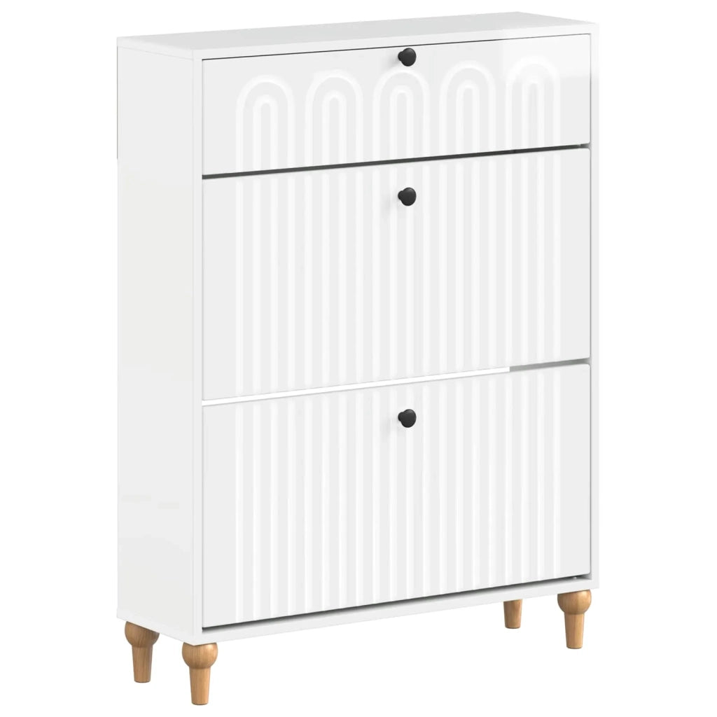 Mobile per scarpe ALKMAAR 78 x 24 x 103 cm Legno ingegnerizzato 896219