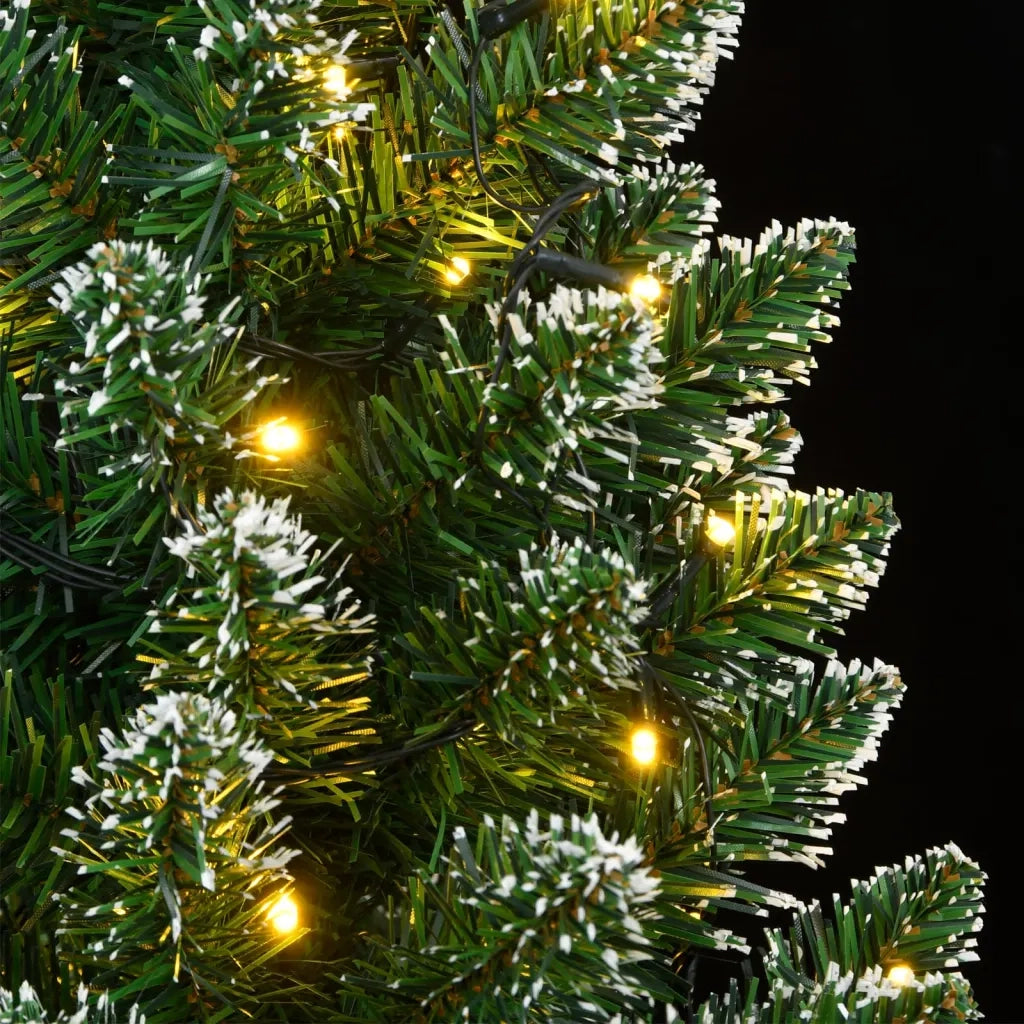 Albero di Natale | Decorazioni natalizie Artificiale Sottile con 150 LED 120 cm