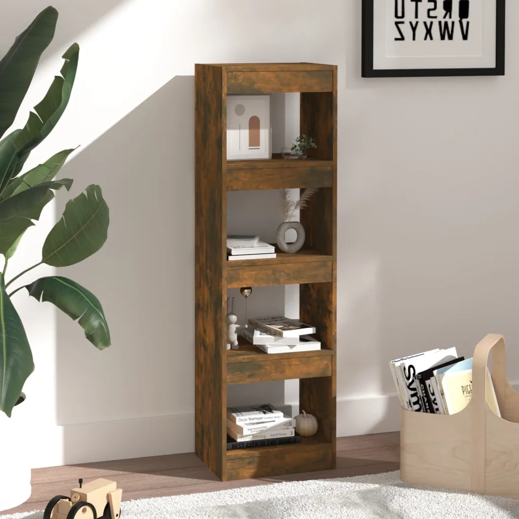 Libreria/Divisorio Rovere Fumo 40x30x135 cm 813590