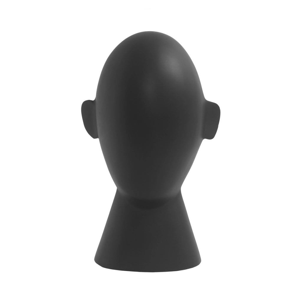 Scultura decorativa Phantom in alluminio nero