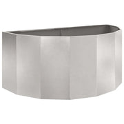 Fioriera | Cassetta per fiori | Vaso Argento 120 x 60 x 50 cm Acciaio inossidabile
