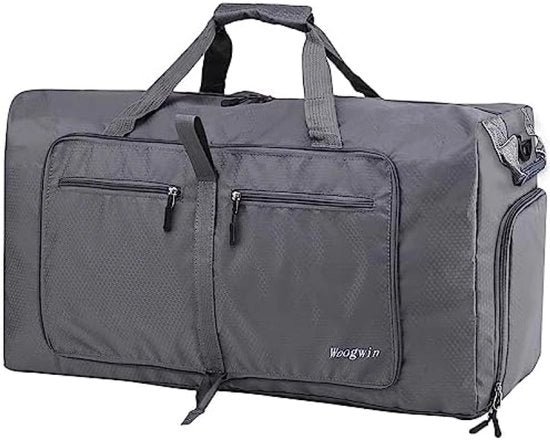 100L Borsa Sportiva Opportuna - Grande Borsa per Uomo e Donna con Cassetto per Scarpe, Impermeabile, Leggera e Sostenibile - Ideale per Sport, Viaggi e Vacanze