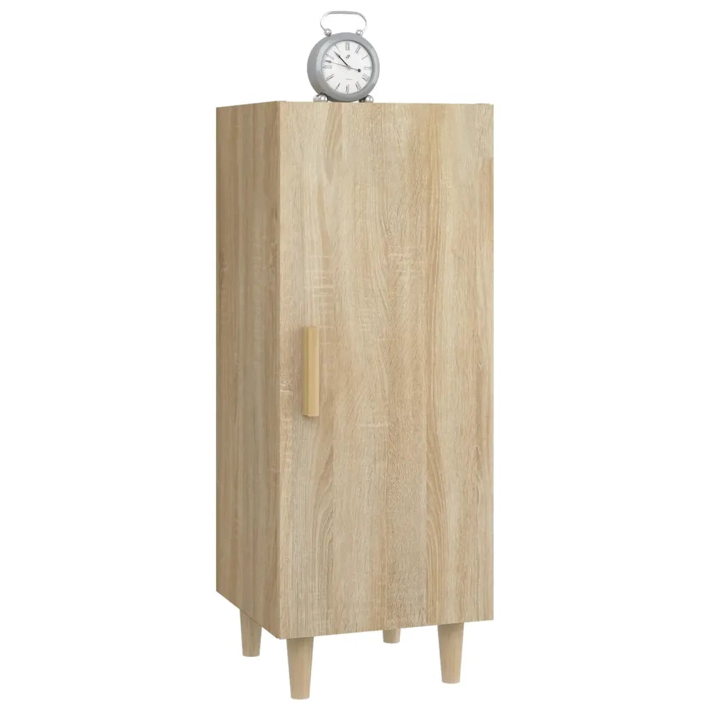 Credenza-Buffet-Armadio da cucina Rovere Sonoma 34,5x34x90 cm in Legno Multistrato 202346