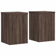 Portavasi mobili per fiori set da 2 legno ingegnerizzato marrone 02_0045315