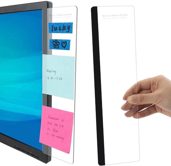 Set di 2 Memobordi per Monitor da Ufficio