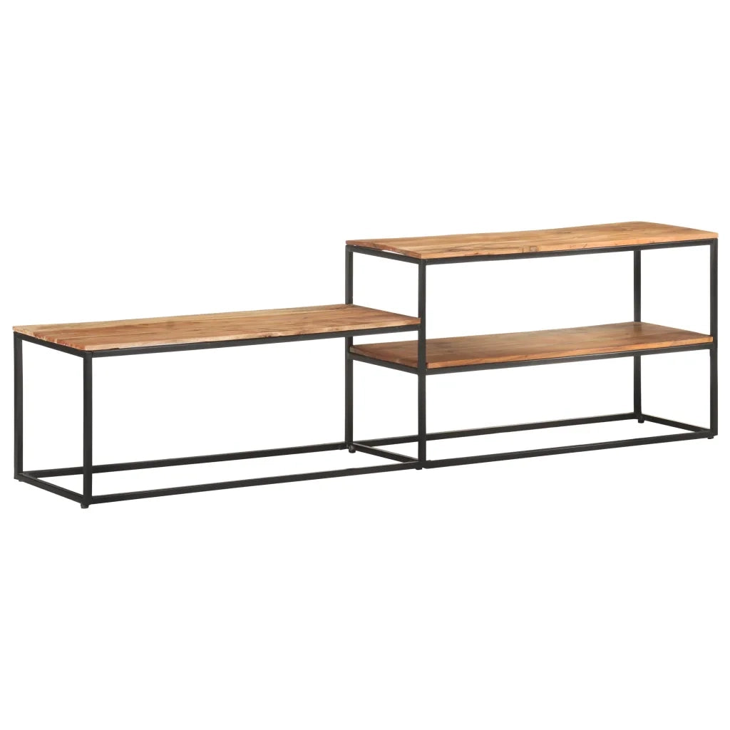 Mobile Porta TV 180x30x50 cm in Legno Massello di Acacia cod mxl 17653