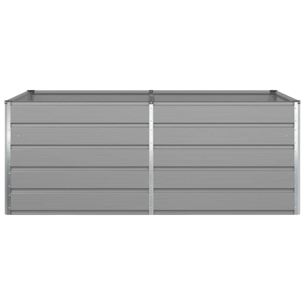 Fioriera Grigio chiaro 195 x 100 x 75 cm Acciaio zincato 42018168