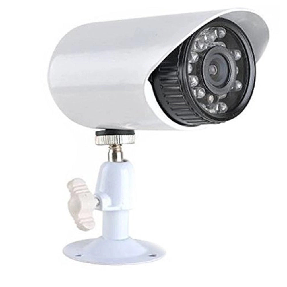 Trade Shop - Telecamera Per Kit Videosorveglianza Waterproof 24 Led 3,6mm Infrarossi Cavo 18m -