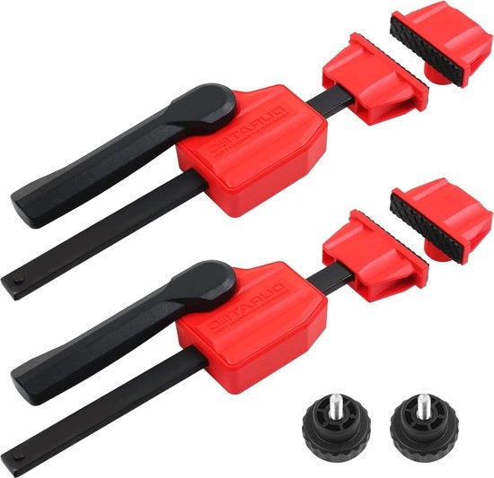 Viti da banco da tavolo 2 pezzi - Viti rigide veloci - Accessori per lavoro del legno, taglio, fresatura, lisciatura.