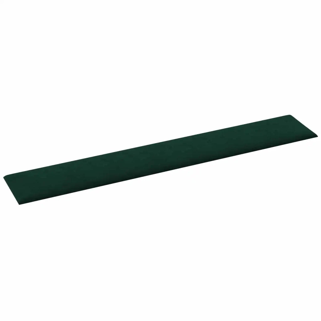 Testiera da Parete 12 pcs Verde Scuro Velluto