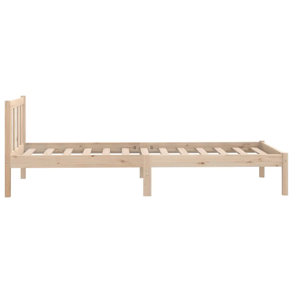 Giroletto-Struttura Letto in Legno Massello di Pino 100x200 cm 932267