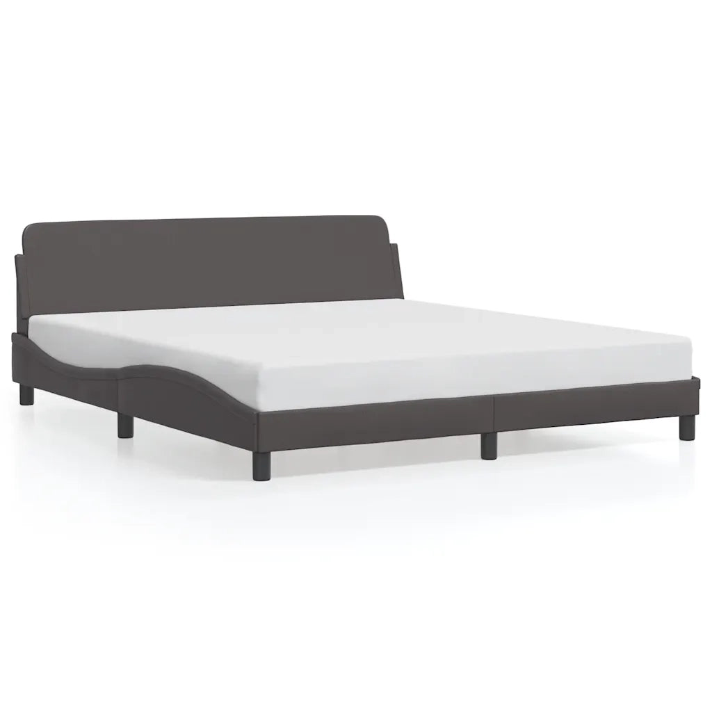 Giroletto Dover Grigio 180x200 cm in Similpelle 373241