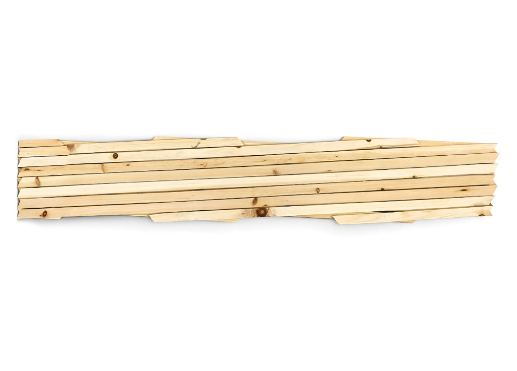 Traliccio Estensibile In Legno Per Piante Rampicanti Recinzione Giardino Balcone - 150x200 - Naturale
