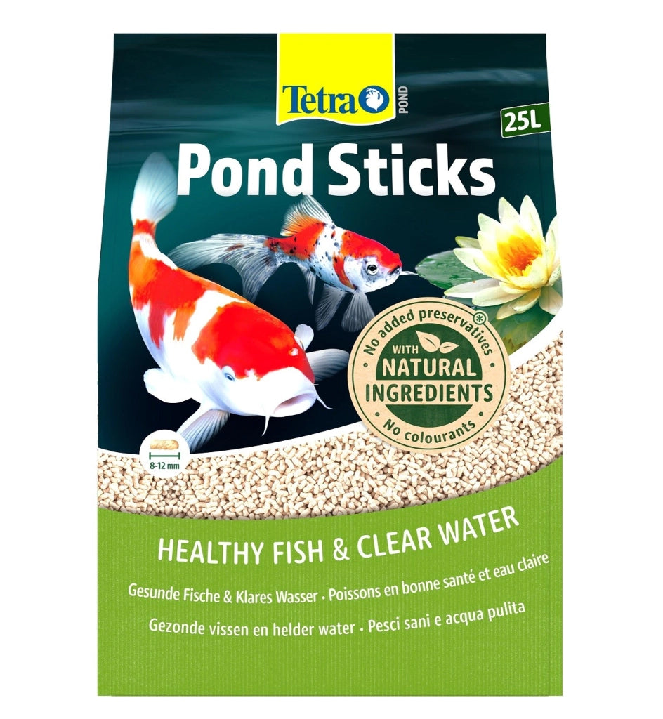 Tetra Pond Stick - mangime base per pesci da laghetto Formato: 25 L