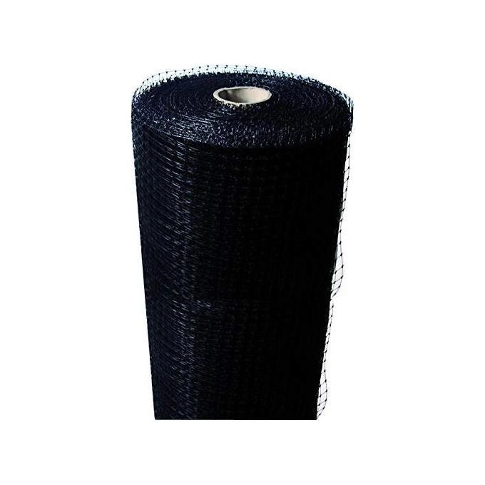Vigor 0083030 Rete Plastica Antiuccelli 200 m altezza 200 cm maglia 19x19 mm colore Nero